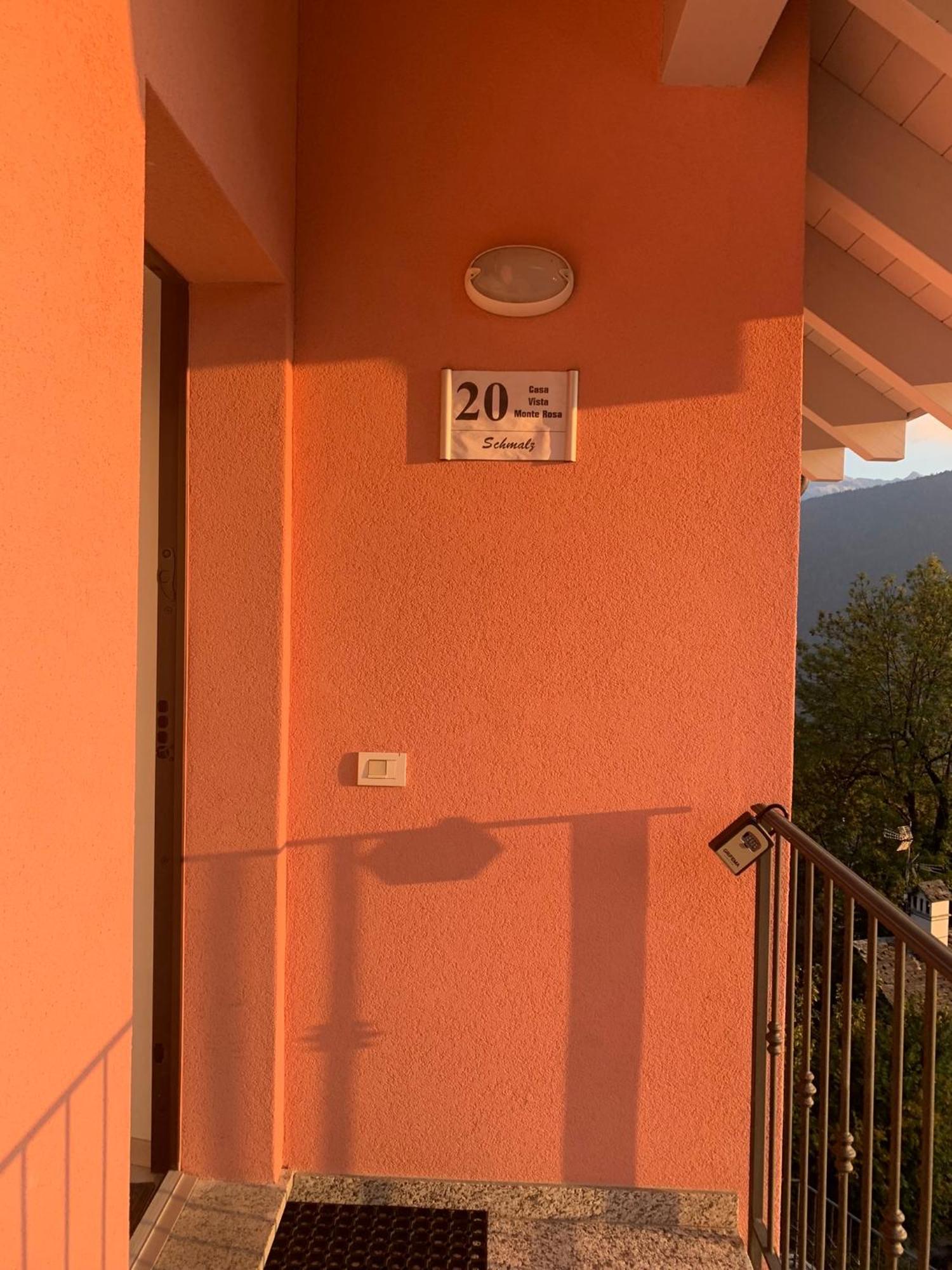 Ferienwohnung Casa Vista Monte Rosa Toceno Exterior foto